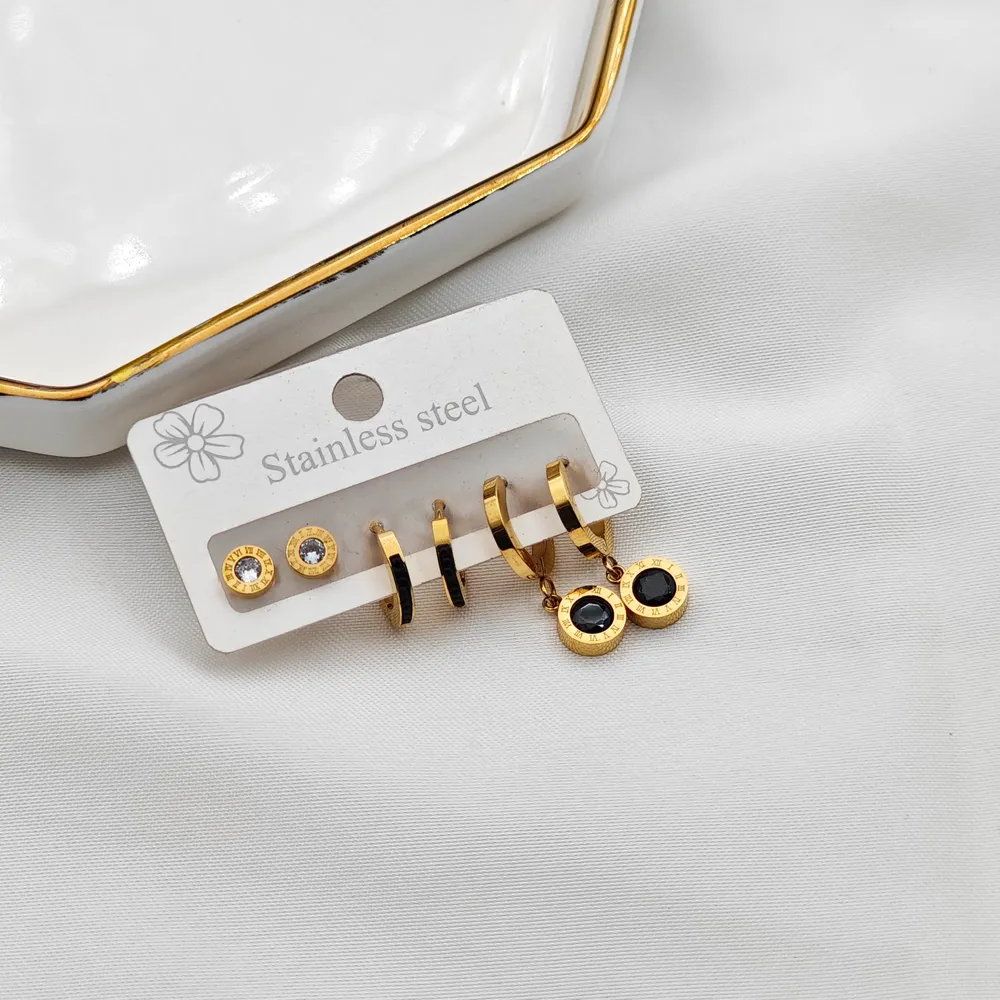 Stainless Steel Çoklu Küpe