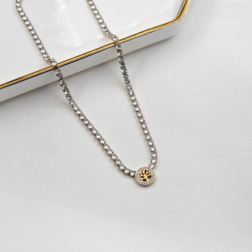 Stainless Steel Su Yolu Kolye